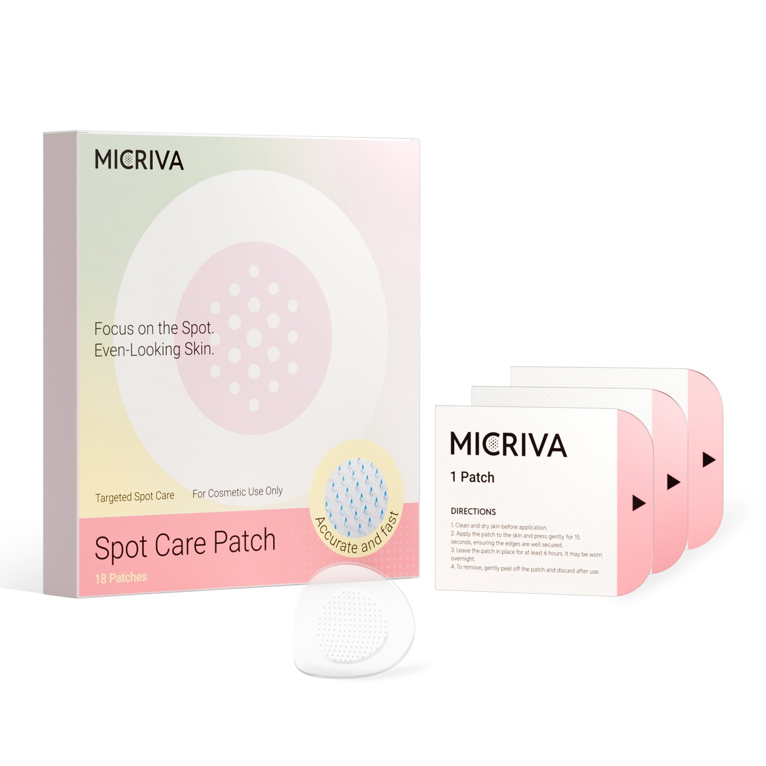 Microdart Acne Patches for Early-Stage Blemishes