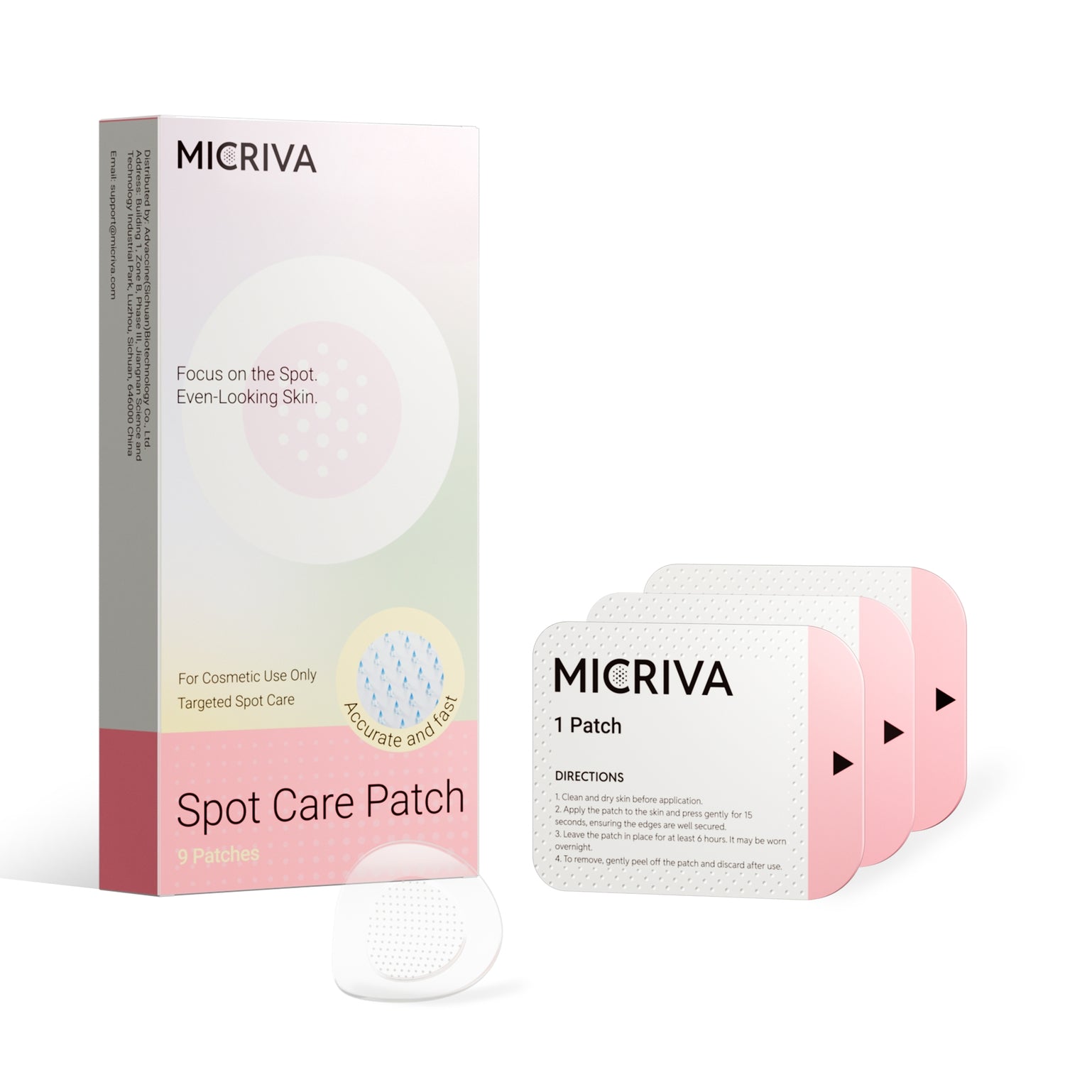 Microdart Acne Patches for Early-Stage Blemishes