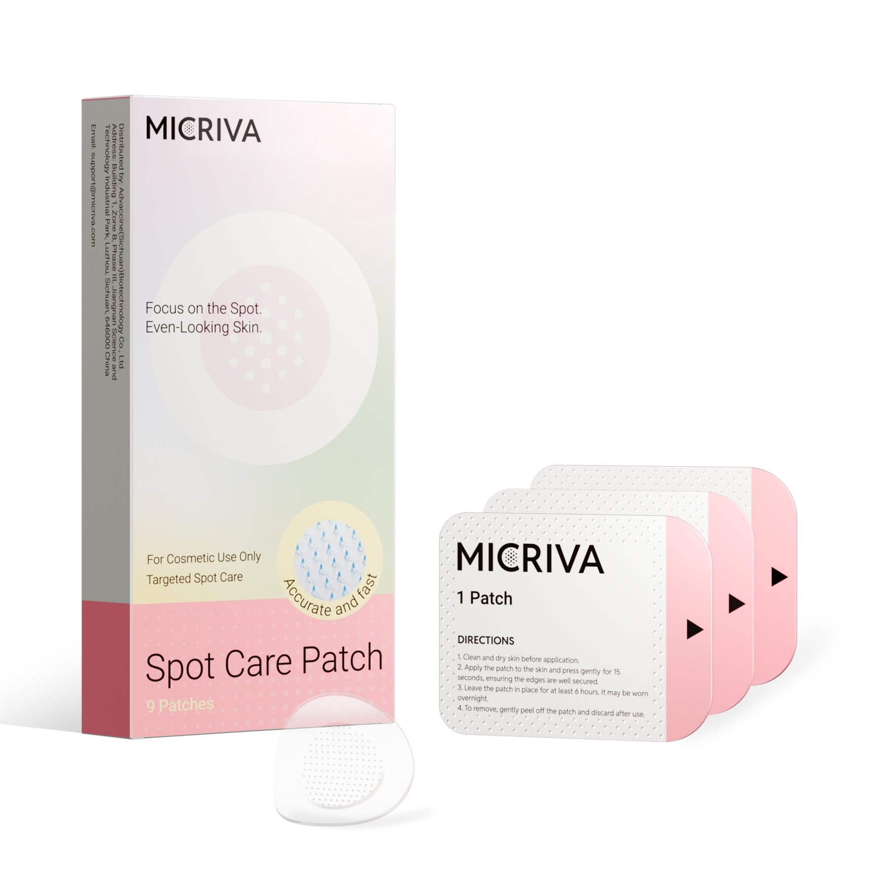 Microdart Acne Patches for Early-Stage Blemishes