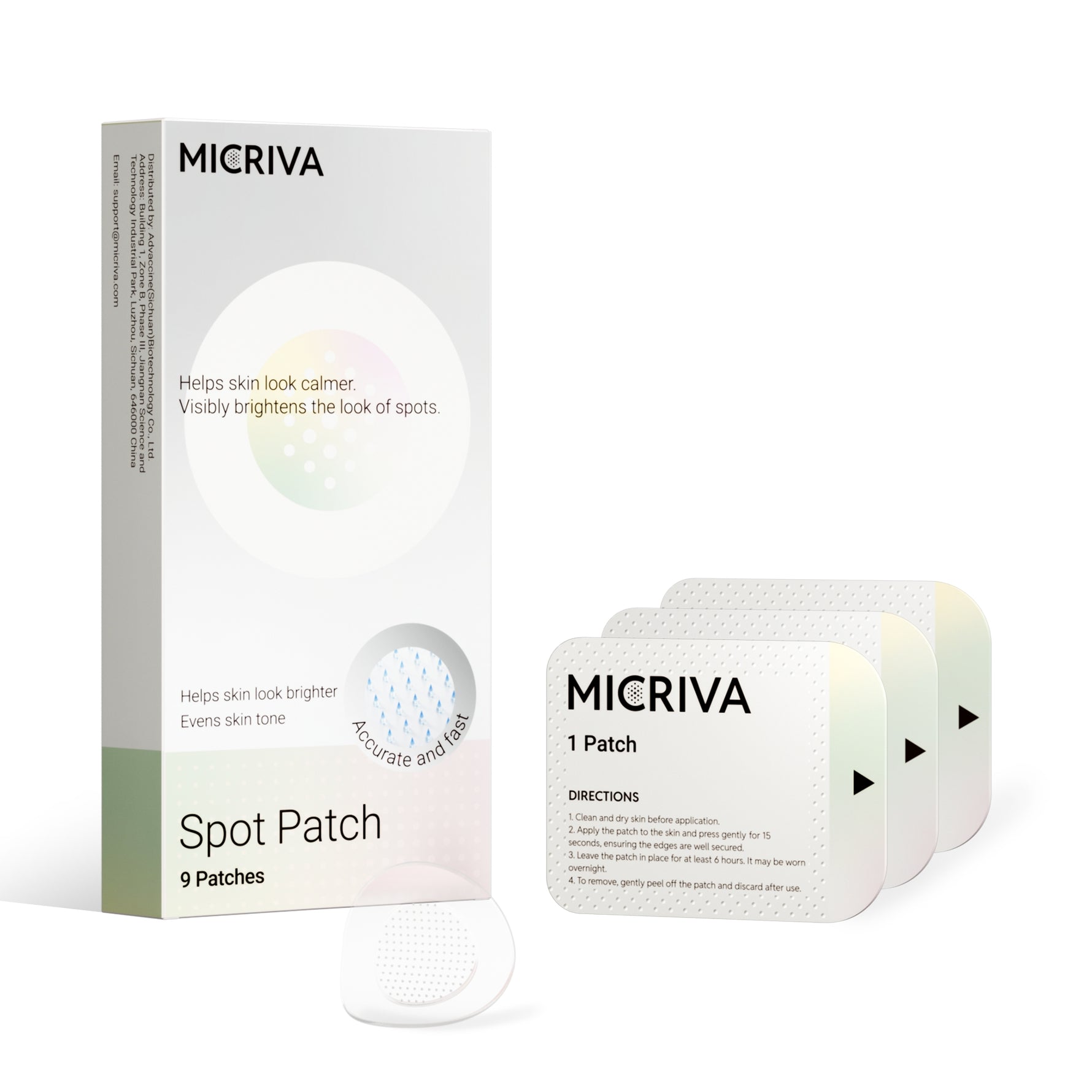 Microdart Dark Spot Patches for Post-Blemish Marks